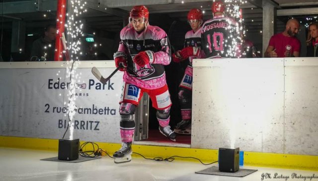 Photo hockey match Anglet - Rouen le 27/10/2023