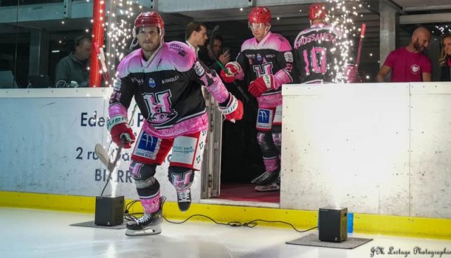 Photo hockey match Anglet - Rouen le 27/10/2023
