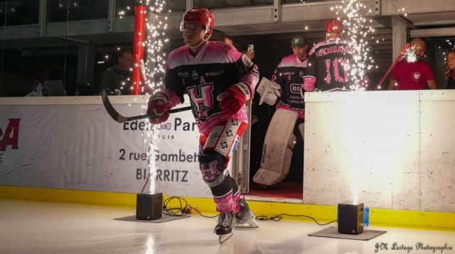 Photo hockey match Anglet - Rouen le 27/10/2023