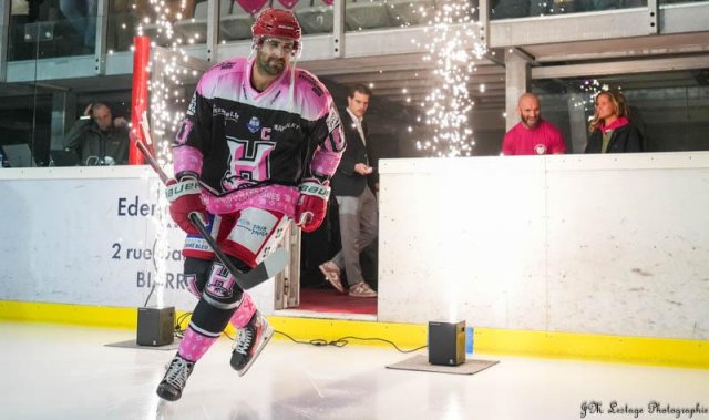 Photo hockey match Anglet - Rouen le 27/10/2023