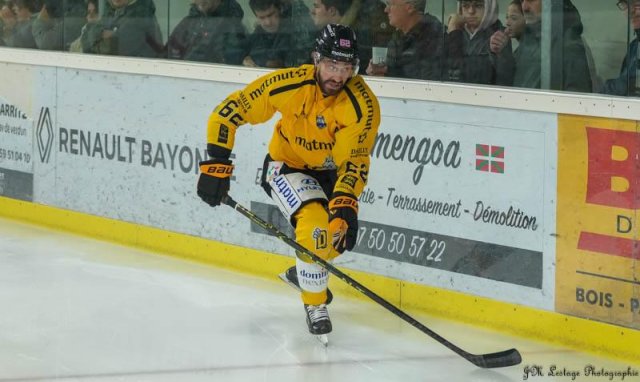 Photo hockey match Anglet - Rouen le 27/10/2023