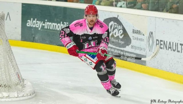 Photo hockey match Anglet - Rouen le 27/10/2023