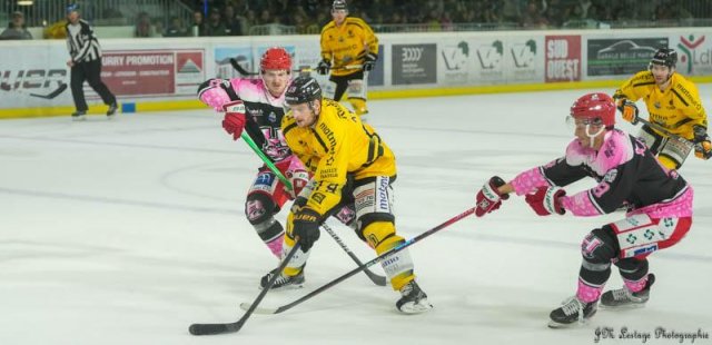 Photo hockey match Anglet - Rouen le 27/10/2023