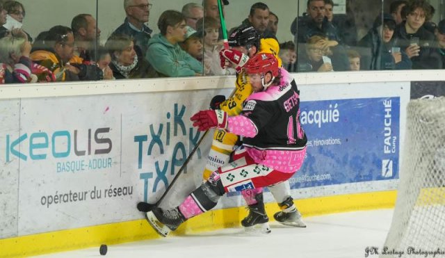 Photo hockey match Anglet - Rouen le 27/10/2023