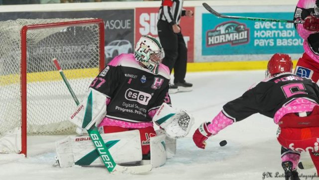 Photo hockey match Anglet - Rouen le 27/10/2023