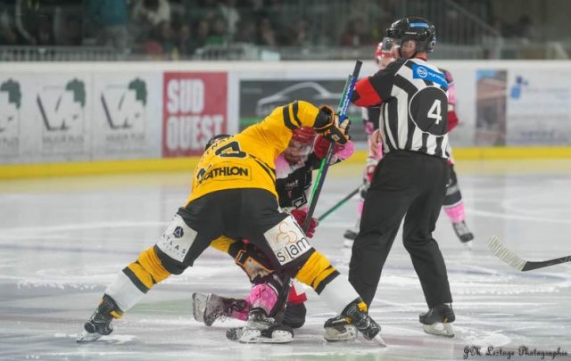 Photo hockey match Anglet - Rouen le 27/10/2023