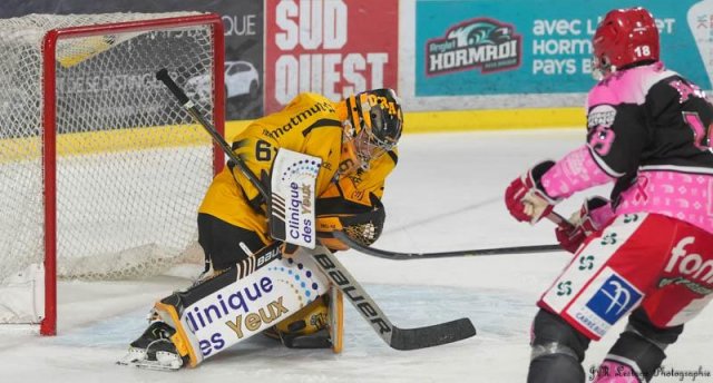 Photo hockey match Anglet - Rouen le 27/10/2023