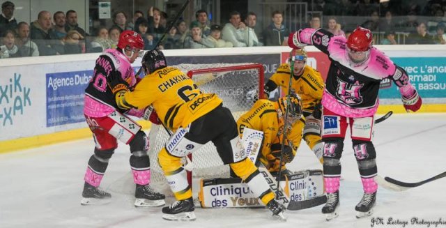 Photo hockey match Anglet - Rouen le 27/10/2023