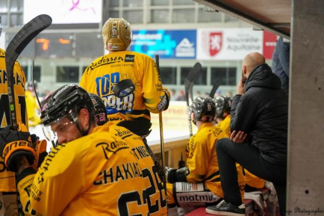 Photo hockey match Anglet - Rouen le 27/10/2023