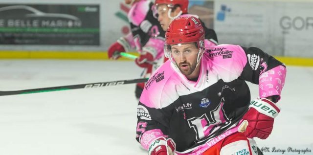 Photo hockey match Anglet - Rouen le 27/10/2023