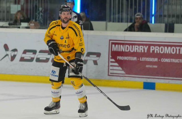 Photo hockey match Anglet - Rouen le 27/10/2023