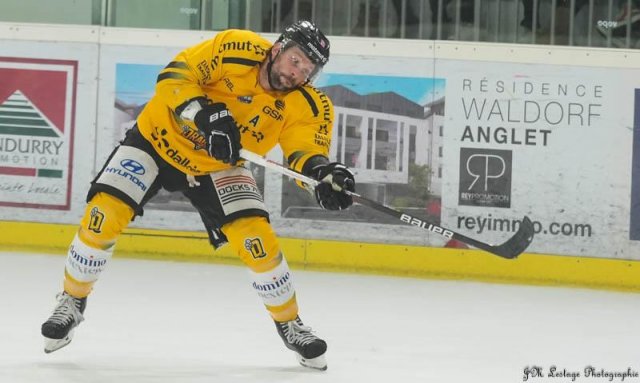 Photo hockey match Anglet - Rouen le 27/10/2023