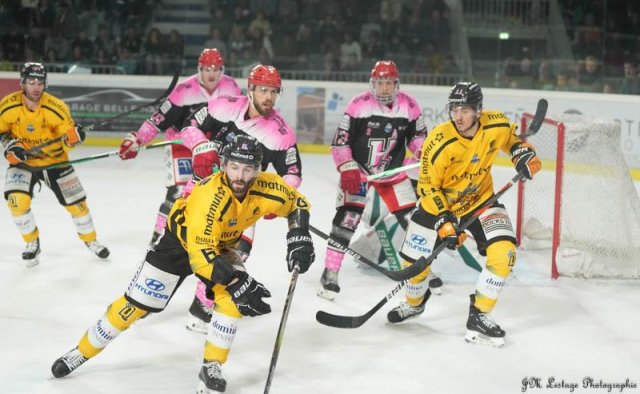 Photo hockey match Anglet - Rouen le 27/10/2023