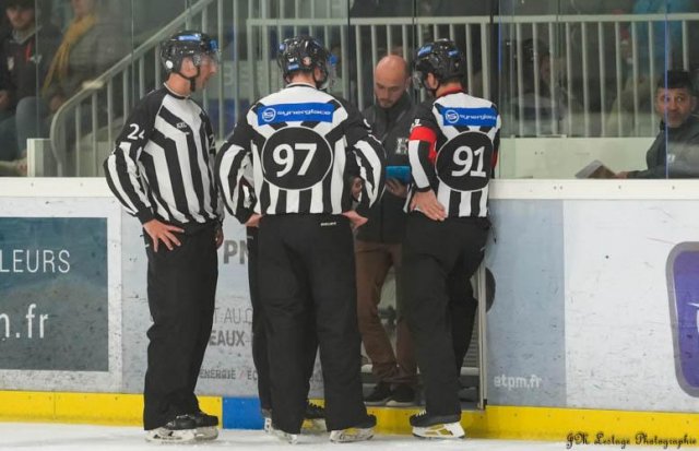 Photo hockey match Anglet - Rouen le 27/10/2023