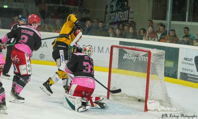 Photo hockey match Anglet - Rouen le 27/10/2023