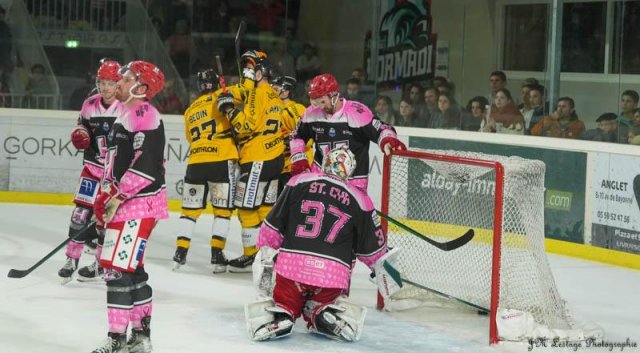 Photo hockey match Anglet - Rouen le 27/10/2023