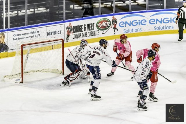 Photo hockey match Cergy-Pontoise - Angers  le 27/10/2023