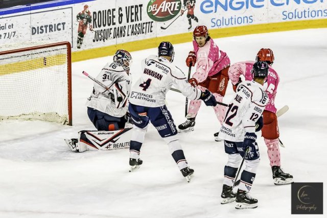 Photo hockey match Cergy-Pontoise - Angers  le 27/10/2023