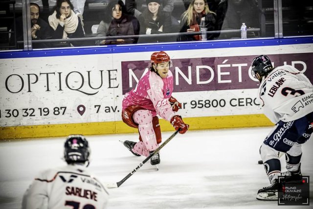 Photo hockey match Cergy-Pontoise - Angers  le 27/10/2023