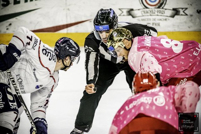 Photo hockey match Cergy-Pontoise - Angers  le 27/10/2023