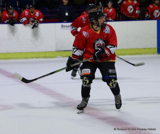 Photo hockey match Besançon - Avignon le 28/10/2023