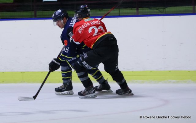 Photo hockey match Besançon - Avignon le 28/10/2023
