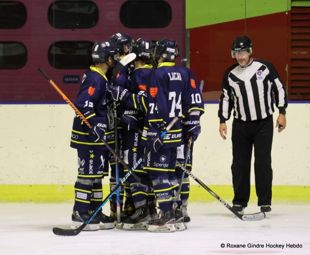 Photo hockey match Besançon - Avignon le 28/10/2023