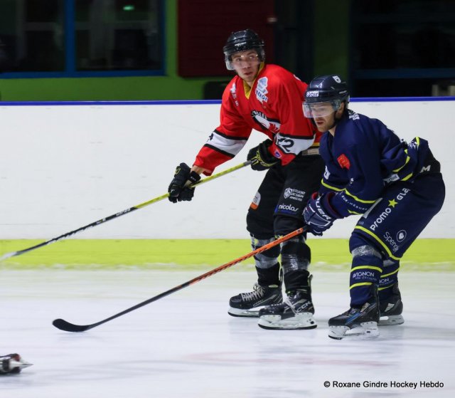 Photo hockey match Besançon - Avignon le 28/10/2023