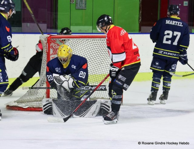 Photo hockey match Besançon - Avignon le 28/10/2023