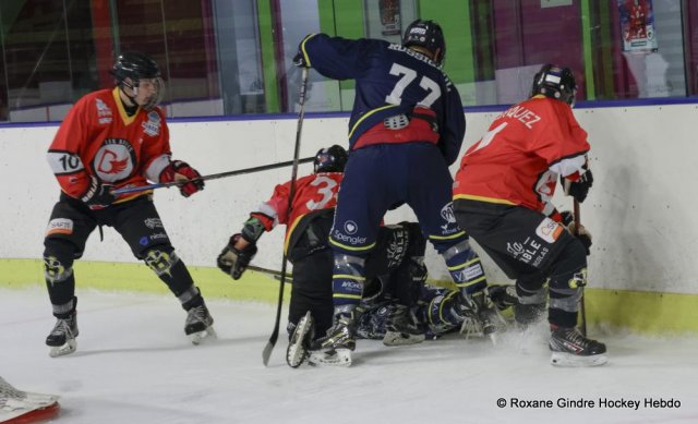 Photo hockey match Besançon - Avignon le 28/10/2023