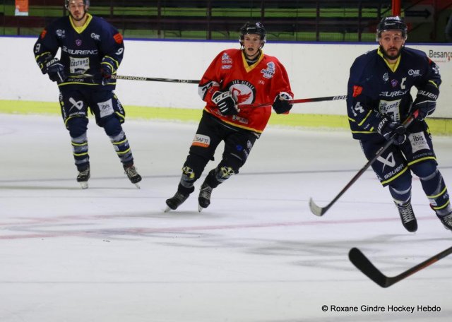 Photo hockey match Besançon - Avignon le 28/10/2023