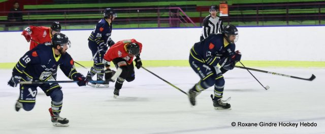 Photo hockey match Besançon - Avignon le 28/10/2023