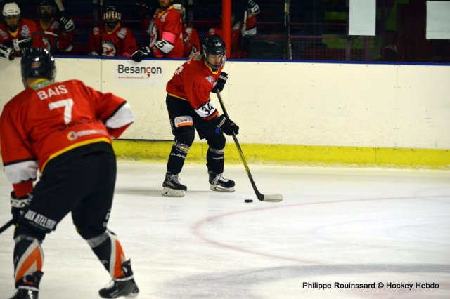 Photo hockey match Besançon - Avignon le 28/10/2023