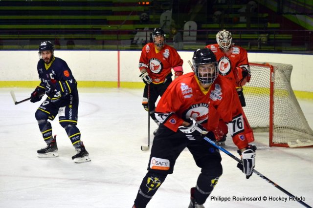 Photo hockey match Besançon - Avignon le 28/10/2023