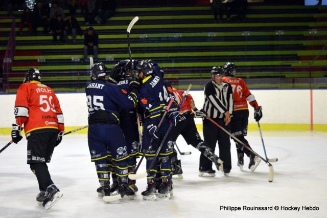 Photo hockey match Besançon - Avignon le 28/10/2023
