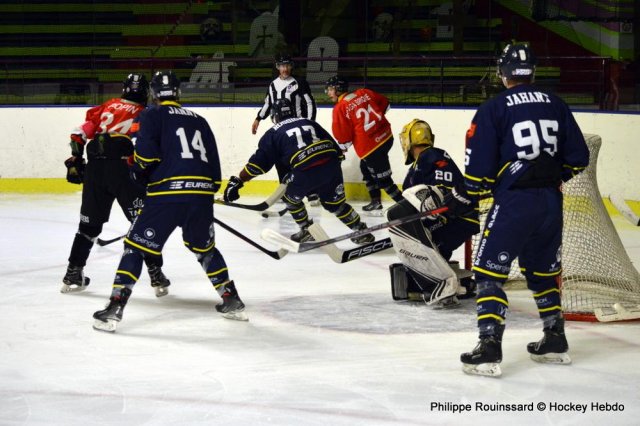 Photo hockey match Besançon - Avignon le 28/10/2023