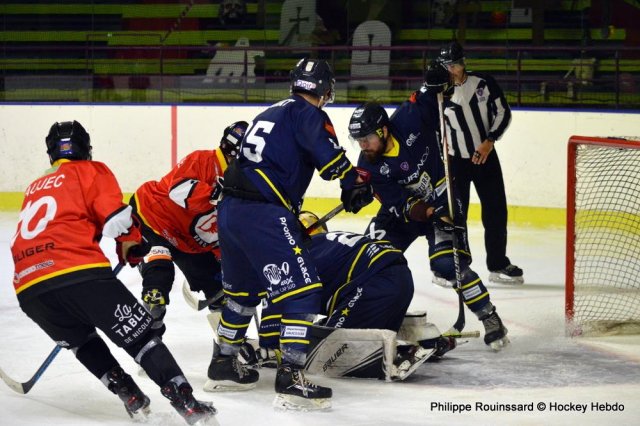 Photo hockey match Besançon - Avignon le 28/10/2023
