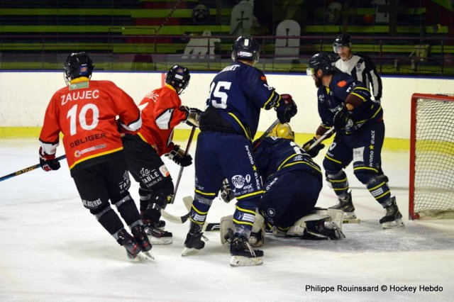 Photo hockey match Besançon - Avignon le 28/10/2023
