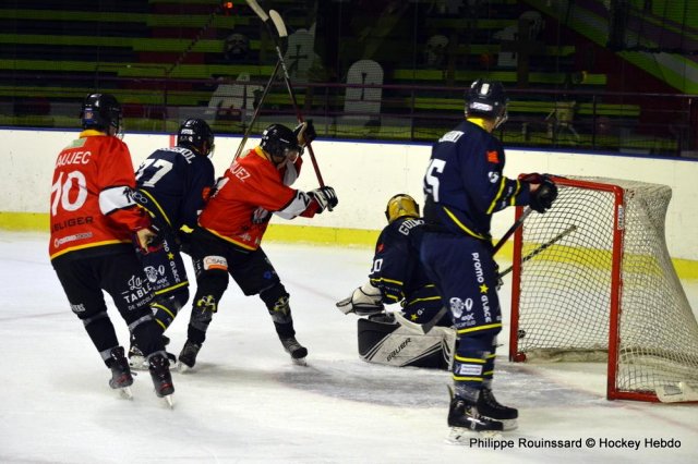 Photo hockey match Besançon - Avignon le 28/10/2023
