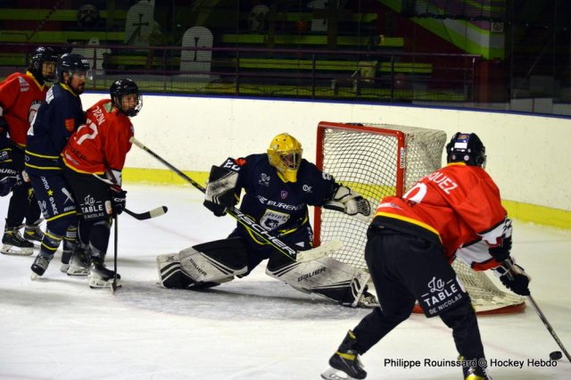 Photo hockey match Besançon - Avignon le 28/10/2023