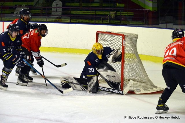Photo hockey match Besançon - Avignon le 28/10/2023