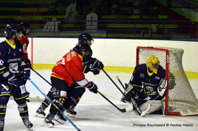 Photo hockey match Besançon - Avignon le 28/10/2023