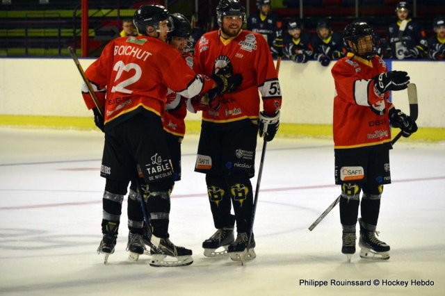 Photo hockey match Besançon - Avignon le 28/10/2023
