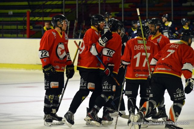Photo hockey match Besançon - Avignon le 28/10/2023