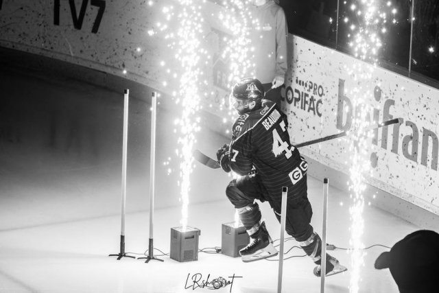 Photo hockey match Bordeaux - Amiens  le 27/10/2023