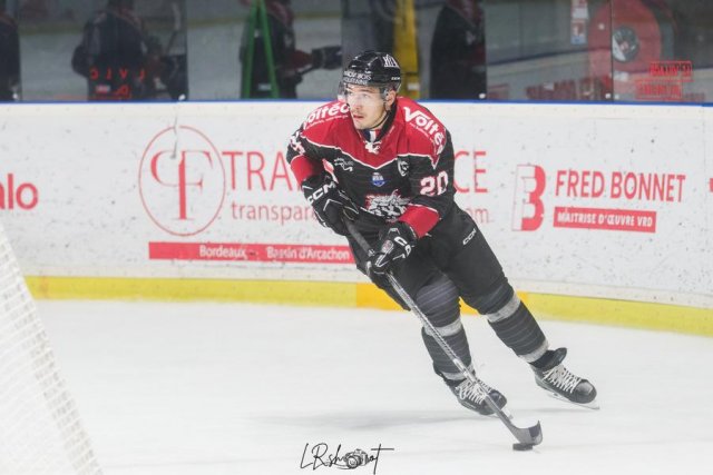 Photo hockey match Bordeaux - Amiens  le 27/10/2023