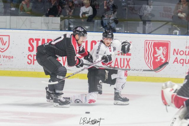 Photo hockey match Bordeaux - Amiens  le 27/10/2023