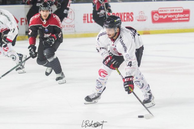 Photo hockey match Bordeaux - Amiens  le 27/10/2023