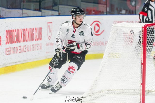 Photo hockey match Bordeaux - Amiens  le 27/10/2023