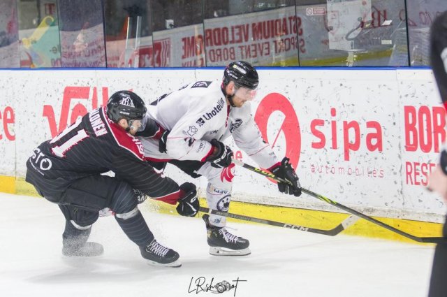 Photo hockey match Bordeaux - Amiens  le 27/10/2023